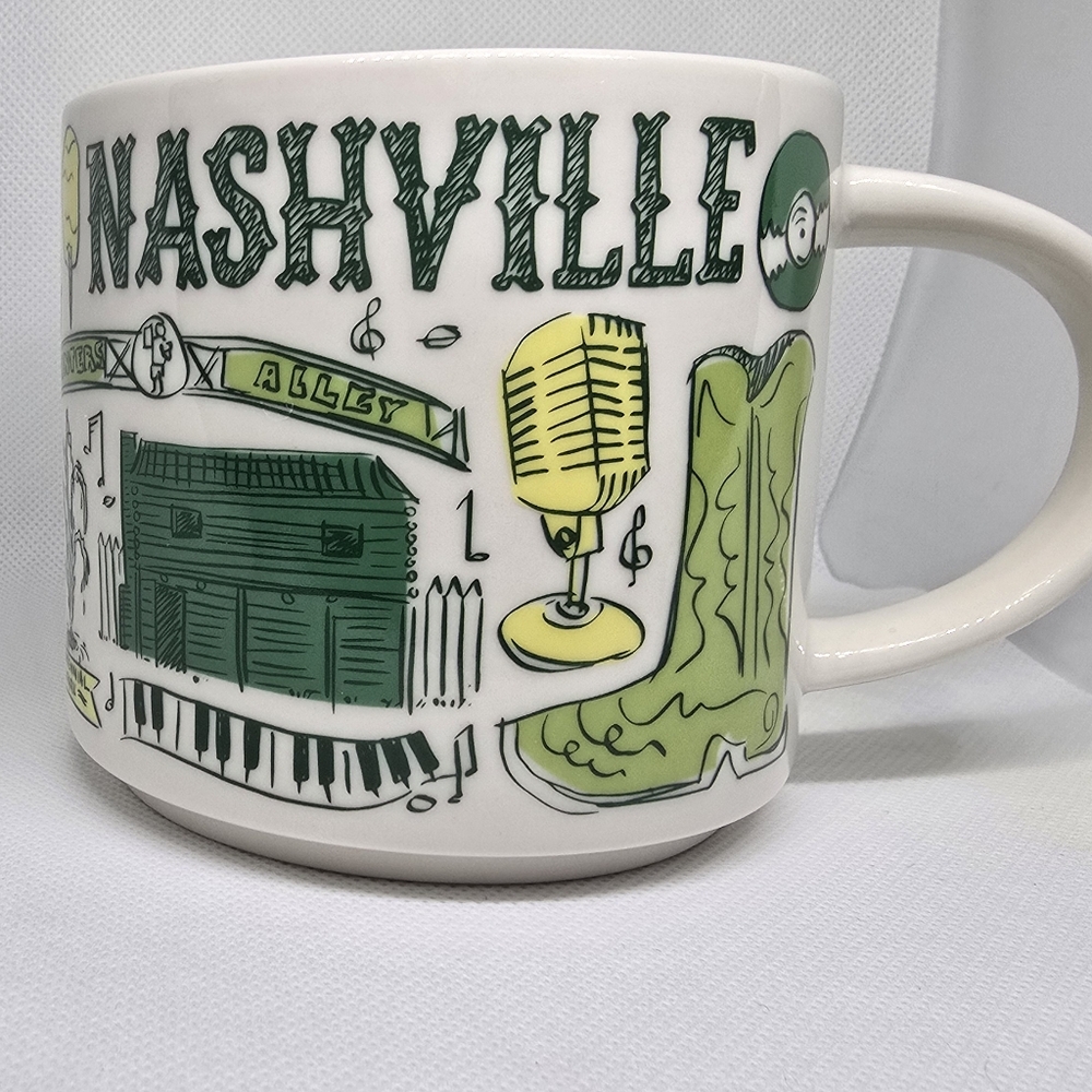 Starbucks Nashville Been There Series Mug